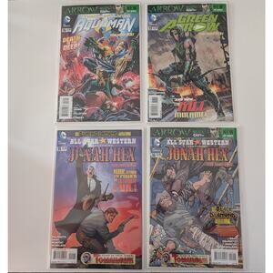 DC New 52 Comic Lot Aquaman #16 Green Arrow #17 Jonah Hex #15–16 VF